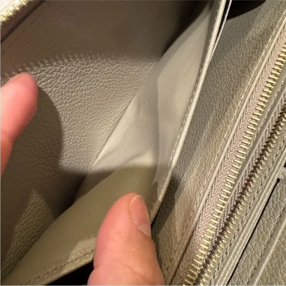 Louis Vuitton Grand Palais Crossbody Satchel Turtle Dove Gray